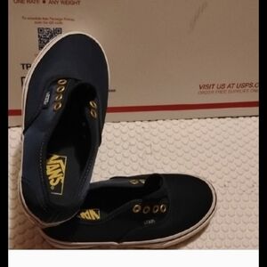 Vans Kids Shoes - Black and Blue